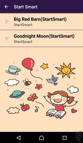 Children's Music, Songs and Stories - Image screenshot of android app