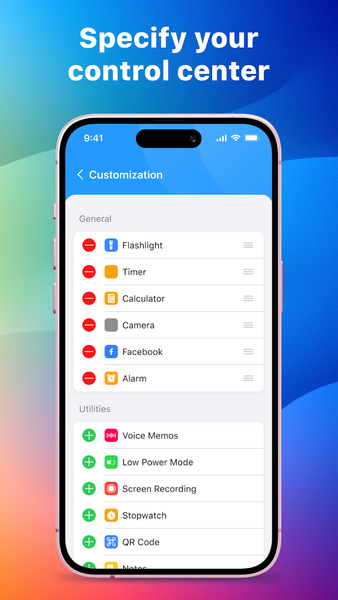 Control Box - Notification Bar - عکس برنامه موبایلی اندروید