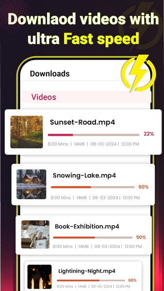 Smart Video Downloader - عکس برنامه موبایلی اندروید