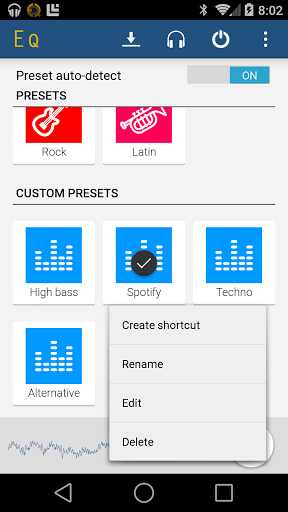 Equalizer - Image screenshot of android app