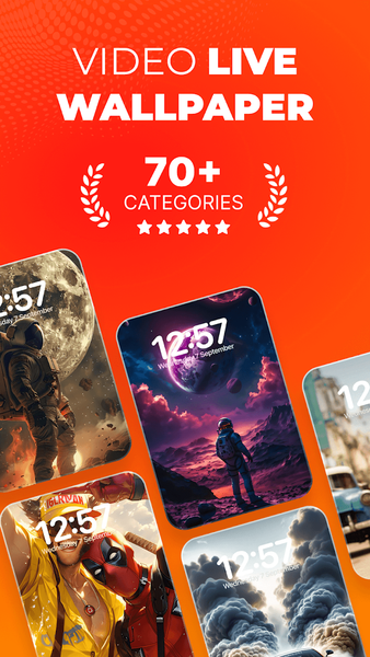 Video Live Wallpaper - عکس برنامه موبایلی اندروید