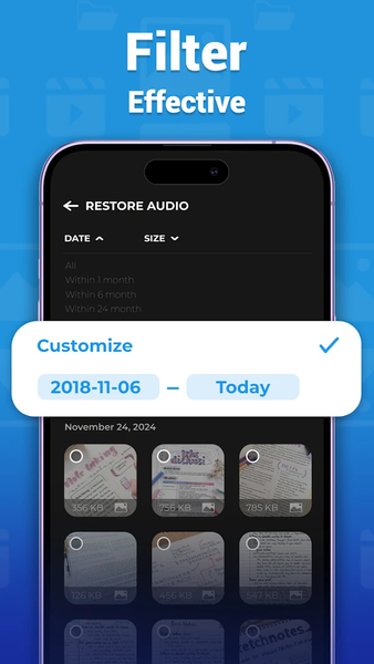 Recovery Deleted Photo & Video - عکس برنامه موبایلی اندروید