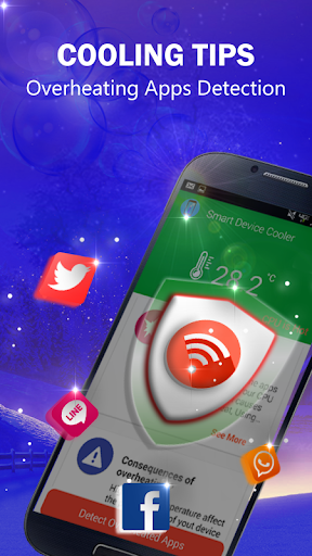 Phone Cooler: Cache Cleaner - عکس برنامه موبایلی اندروید