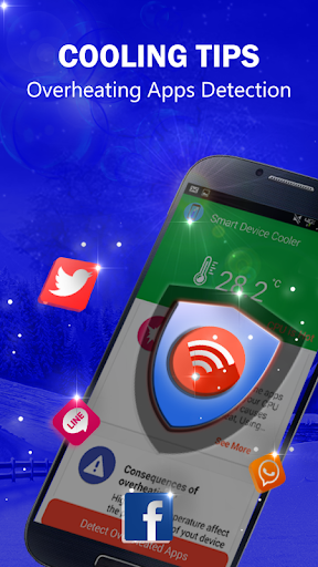 Phone Cooler: Cache Cleaner - عکس برنامه موبایلی اندروید