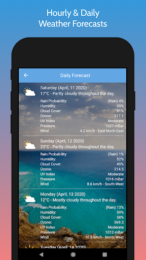 Weather Radar & Forecast - عکس برنامه موبایلی اندروید