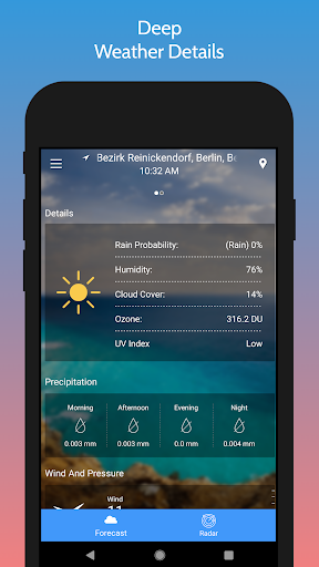 Weather Radar & Forecast - عکس برنامه موبایلی اندروید
