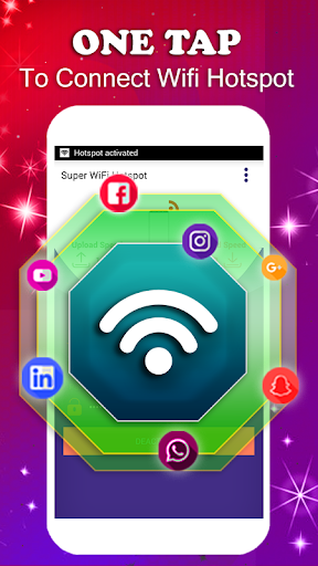 Super Wifi Hotspot: Net share - عکس برنامه موبایلی اندروید