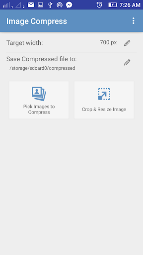 Image Compress - عکس برنامه موبایلی اندروید