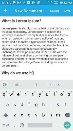Notepad+ Text Editor - Image screenshot of android app