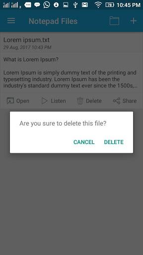Notepad+ Text Editor - Image screenshot of android app