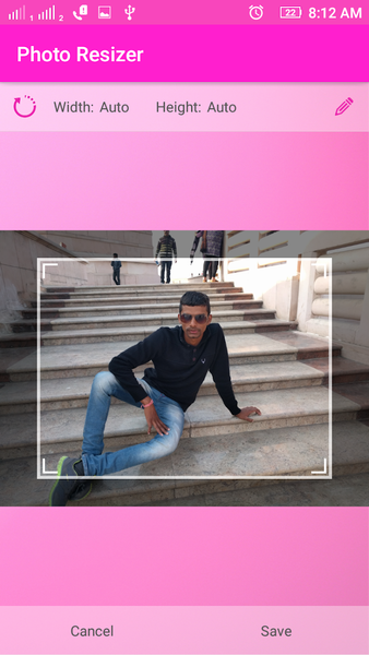 Photo Resizer - Image screenshot of android app