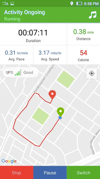 Run Tracker - Image screenshot of android app