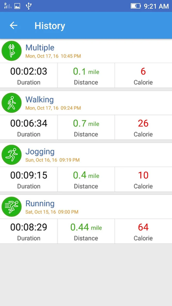 Run Tracker - عکس برنامه موبایلی اندروید