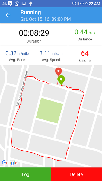 Run Tracker - عکس برنامه موبایلی اندروید