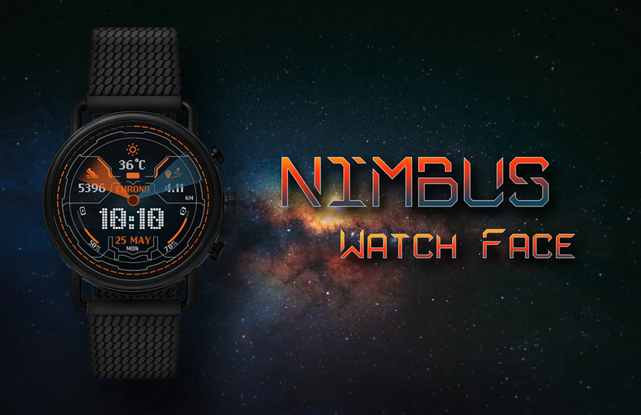 Nimbus Watch Face - عکس برنامه موبایلی اندروید