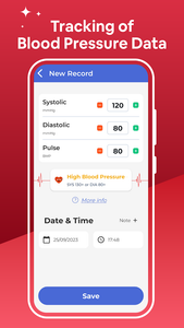 Blood Pressure App - SmartBP 
