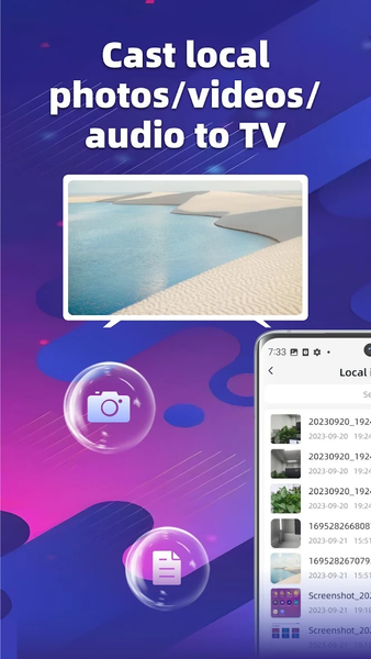 Smart TV Cast -Phone Projector - عکس برنامه موبایلی اندروید