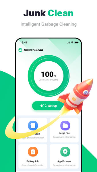 Smart Clean - Image screenshot of android app