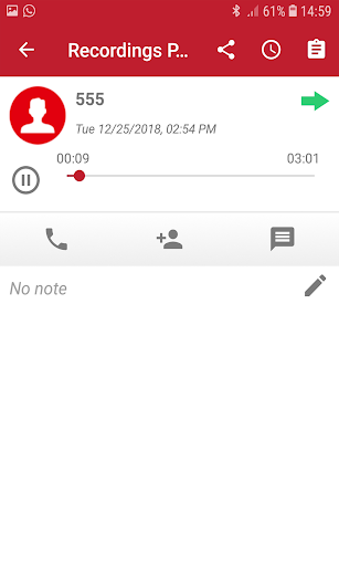 Call Recorder - Image screenshot of android app