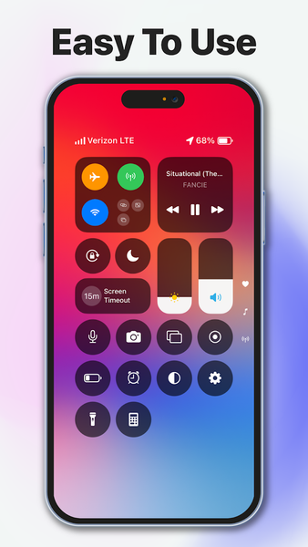 Control Center: Smart Panel - Image screenshot of android app