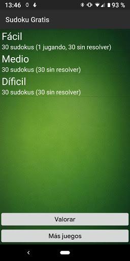 Sudoku free - Gameplay image of android game