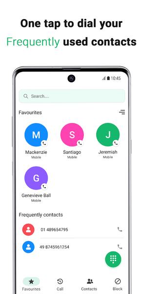 Phone Call - Image screenshot of android app