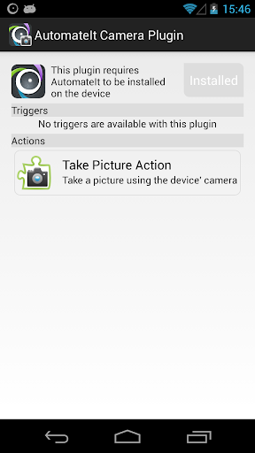 AutomateIt Camera Plugin - عکس برنامه موبایلی اندروید