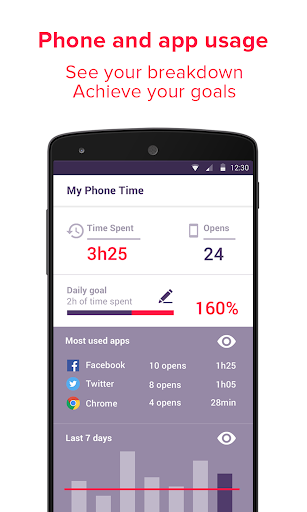 My Phone Time - App usage tracking - Focus enabler - عکس برنامه موبایلی اندروید
