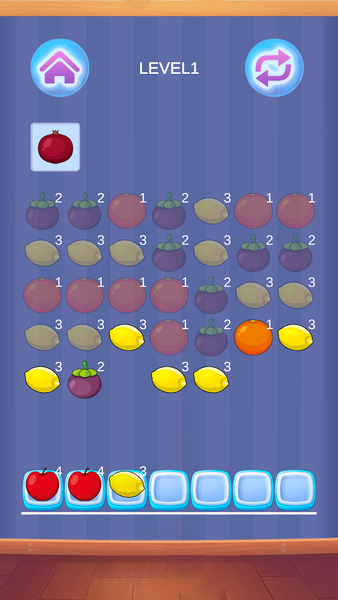 Merge Specified Fruits Game - Gameplay image of android game