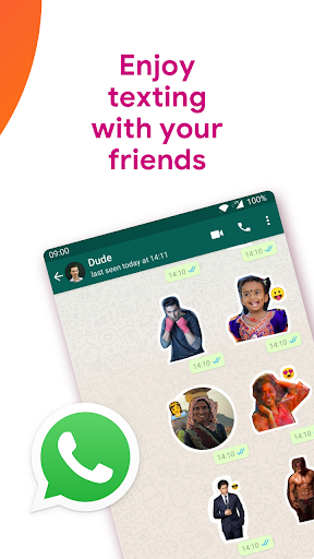 Personal Sticker Maker for WhatsApp - Stickerly - Image screenshot of android app