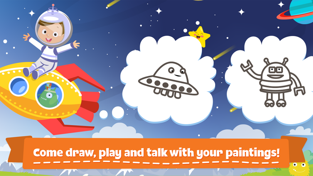 Drawing & Coloring for Kids - عکس بازی موبایلی اندروید