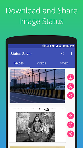 Status Downloader for Whatsapp & Status Saver - Wa - Image screenshot of android app