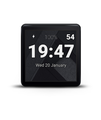 Everyday Digital Watch Face - Image screenshot of android app
