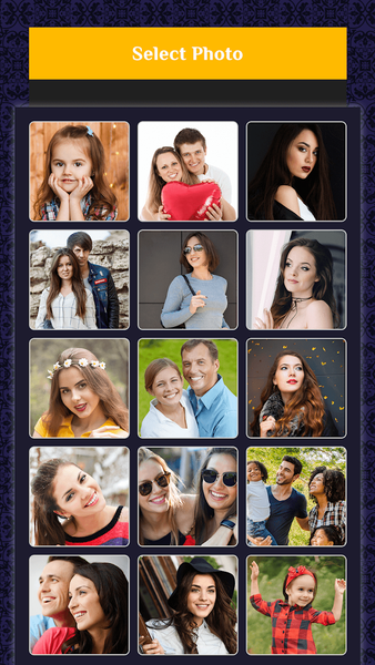 Luxury Photo Frame Editor - عکس برنامه موبایلی اندروید