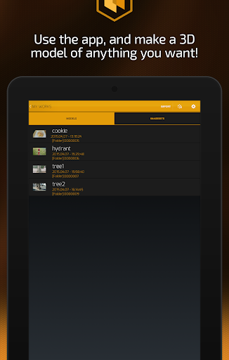 SCANN۳D - عکس برنامه موبایلی اندروید