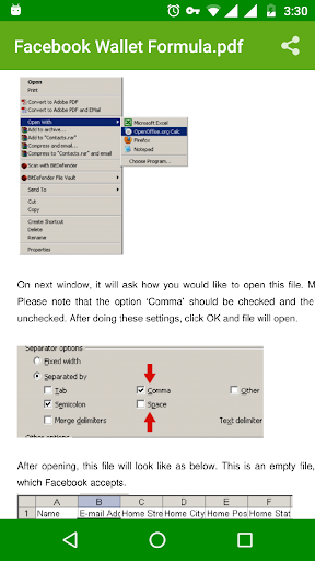 PDF File Reader - Image screenshot of android app
