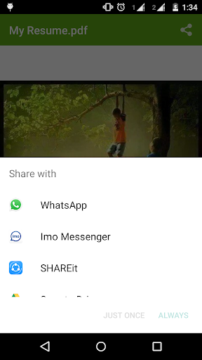 PDF File Reader - Image screenshot of android app