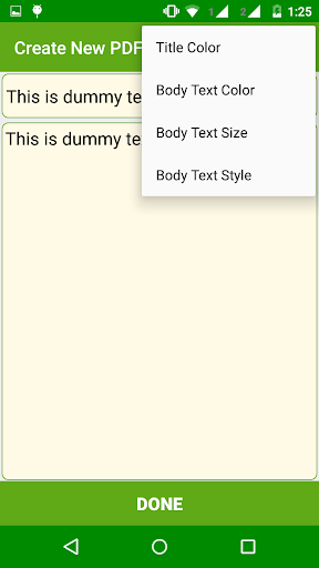 PDF File Reader - Image screenshot of android app