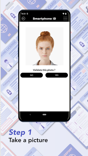 US Passport Photo - عکس برنامه موبایلی اندروید