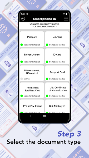 US Passport Photo - عکس برنامه موبایلی اندروید