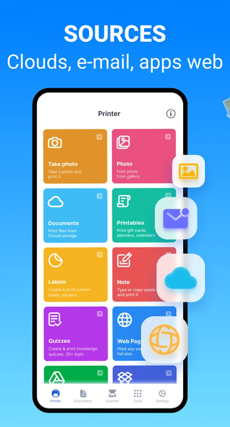 Smart Printer: Print Documents - عکس برنامه موبایلی اندروید