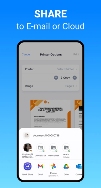 Smart Printer: Print Documents - عکس برنامه موبایلی اندروید