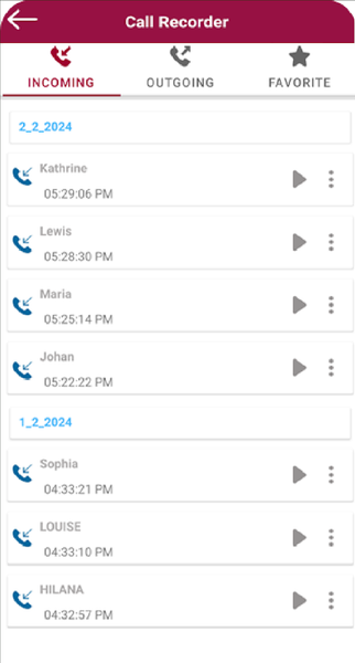Call Recorder - Image screenshot of android app