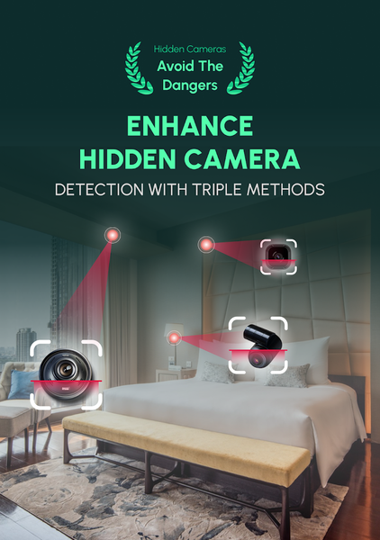 Hidden Camera Detector Cam Spy - عکس برنامه موبایلی اندروید