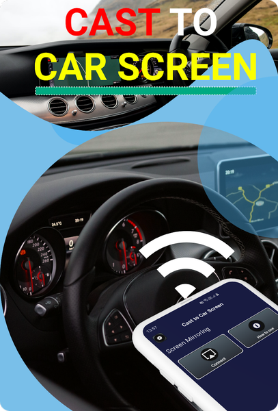 Cast Car Screen - Mirror Link - Image screenshot of android app