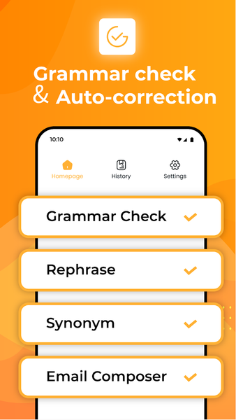 Checker Grammar by AI Writing - Image screenshot of android app
