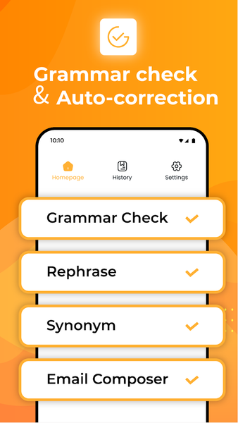 AI Grammar Check & Writing - Image screenshot of android app