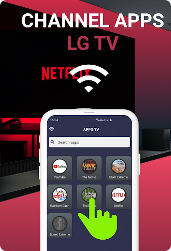 Remote Control for LG TV ThinQ - عکس برنامه موبایلی اندروید