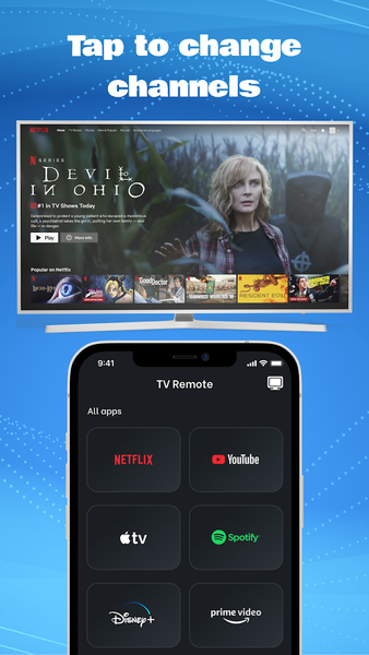 Smart TV Remote Control - Image screenshot of android app