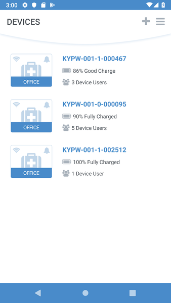 Motorola Smart Safe - Image screenshot of android app